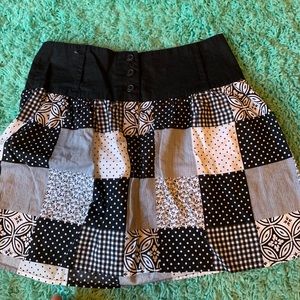 Patterned skirt